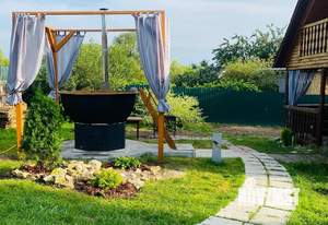 Дом 200м², 2-этажный, посуточно,