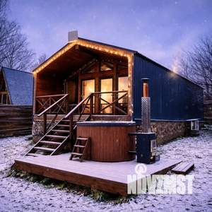 Дом 52м², 1-этажный, посуточно,