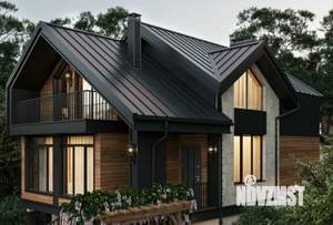 Дом 196м², 2-этажный, участок 10 сот.