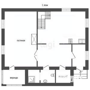 Дом 256м², 3-этажный, участок 12 сот.