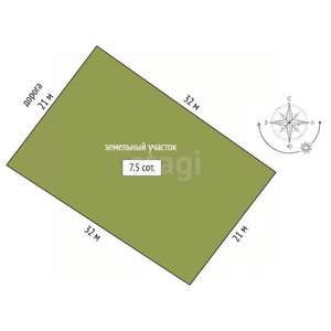 Дача 20м², 1-этажный, участок 8 сот.