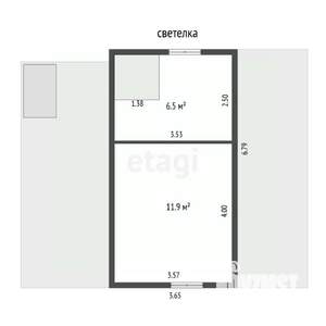 Дом 80м², 2-этажный, участок 6 сот.