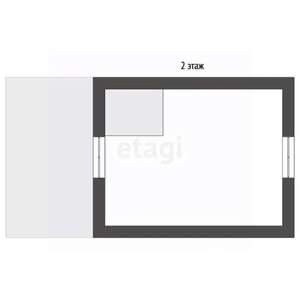 Дом 25м², 2-этажный, участок 4 сот.