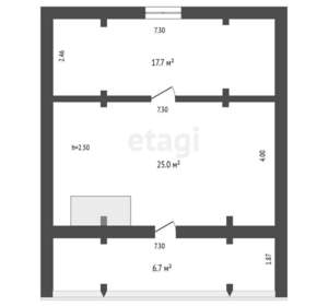 Дом 86м², 2-этажный, участок 13 сот.