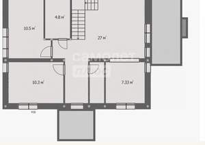 Дом 120м², 2-этажный, участок 6 сот.
