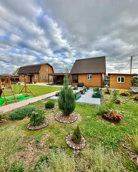 Дом 93м², 2-этажный, участок 10 сот.