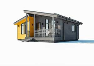 Дом 58м², 1-этажный, участок 10 сот.