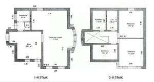 Дом 135м², 2-этажный, участок 6 сот.