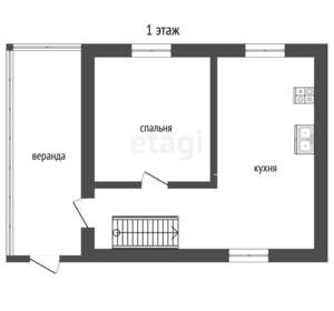 Дача 45м², 2-этажный, участок 6 сот.