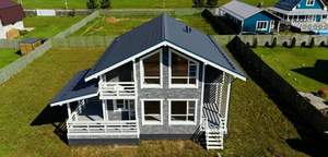 Дом 172м², 2-этажный, участок 10 сот.