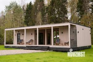 Дом 45м&sup2;, 1-этажный, посуточно, 