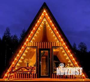 Дом 45м&sup2;, 2-этажный, посуточно, 