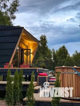 Дом 55м&sup2;, 2-этажный, посуточно, 