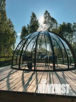 Дом 35м&sup2;, 1-этажный, посуточно, 