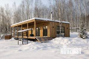 Дом 65м&sup2;, 1-этажный, посуточно, 