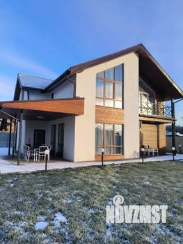 Коттедж 186м&sup2;, 2-этажный, участок 8 сот.  