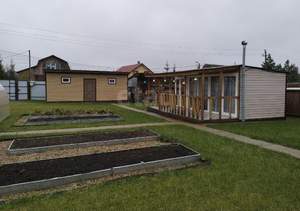 Дом 25м&sup2;, 2-этажный, участок 6 сот.  