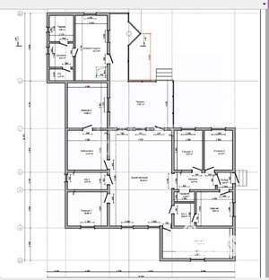 Дом 231м², 1-этажный, участок 9 сот.  