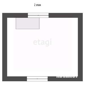 Дом 52м&sup2;, 1-этажный, участок 26 сот.  