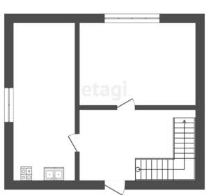 Дом 55м&sup2;, 2-этажный, участок 11 сот.  