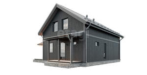 Дом 200м&sup2;, 2-этажный, участок 10 сот.  