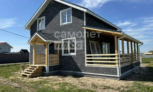 Дом 120м&sup2;, 2-этажный, участок 6 сот.  