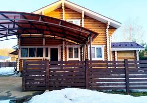 Дом 143м&sup2;, 2-этажный, участок 8 сот.  