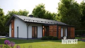 Коттедж 80м², 1-этажный, участок 10 сот.  