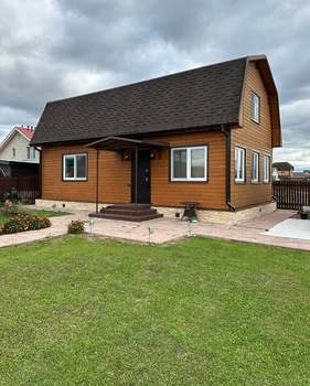 Дом 93м², 2-этажный, участок 10 сот.  