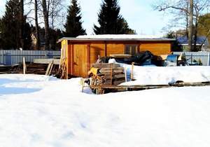 Дом 30м&sup2;, 1-этажный, участок 17 сот.  