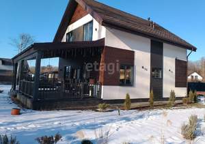 Дом 60м², 2-этажный, участок 7 сот.  