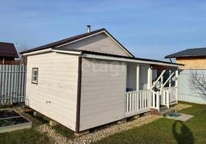 Дом 51м&sup2;, 1-этажный, участок 9 сот.  