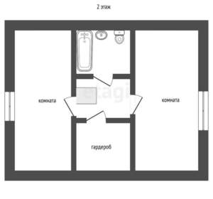 Дом 120м², 2-этажный, участок 17 сот.  