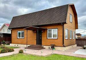 Дом 93м&sup2;, 2-этажный, участок 10 сот.  