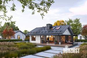 Дом 80м², 1-этажный, участок 10 сот.  