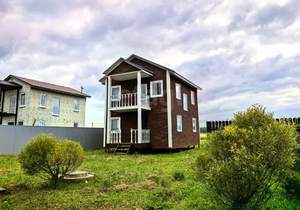 Дом 95м², 2-этажный, участок 6 сот.  