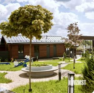 Дом 130м&sup2;, 2-этажный, участок 11 сот.  