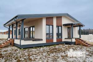 Дом 145м&sup2;, 1-этажный, участок 12 сот.  