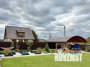 Дача 93м², 2-этажный, участок 10 сот.  