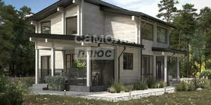 Дом 112м&sup2;, 2-этажный, участок 16 сот.  