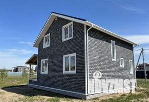 Дом 150м&sup2;, 2-этажный, участок 6 сот.  