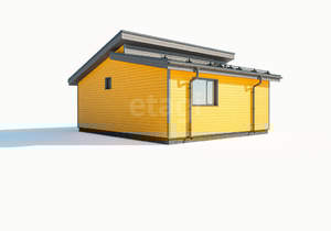 Дом 58м², 1-этажный, участок 10 сот.  