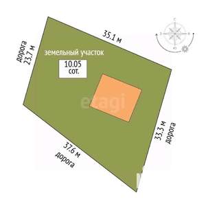 Дом 146м&sup2;, 2-этажный, участок 11 сот.  