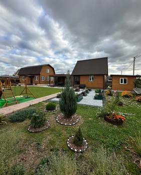 Дом 93м², 2-этажный, участок 10 сот.  