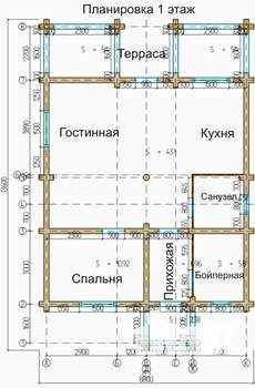 Дом 180м&sup2;, 2-этажный, участок 10 сот.  