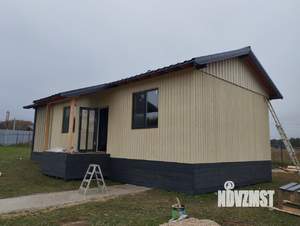 Дом 83м&sup2;, 1-этажный, участок 7 сот.  