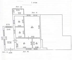 Дом 48м&sup2;, 1-этажный, участок 5 сот.  