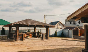 Дом 220м&sup2;, 2-этажный, участок 9 сот.  