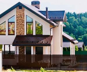 Дом 170м&sup2;, 2-этажный, участок 11 сот.  