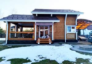 Дом 143м&sup2;, 2-этажный, участок 8 сот.  